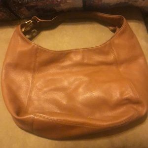 Michael Kors Hobo soft brown leather hand bag